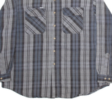 CARHARTT Mens Shirt Grey Striped Long Sleeve XL