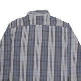 CARHARTT Mens Shirt Grey Striped Long Sleeve XL
