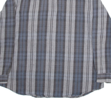 CARHARTT Mens Shirt Grey Striped Long Sleeve XL