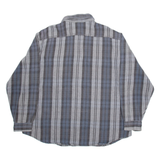 CARHARTT Mens Shirt Grey Striped Long Sleeve XL
