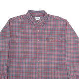 CARHARTT Mens Shirt Red Check Long Sleeve XL