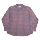 CARHARTT Mens Shirt Red Check Long Sleeve XL
