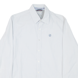 REPLAY Mens Plain Shirt Grey Long Sleeve M