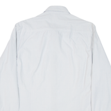 REPLAY Mens Plain Shirt Grey Long Sleeve M