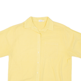 CTC Womens Plain Shirt Yellow 90s L