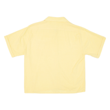 CTC Womens Plain Shirt Yellow 90s L