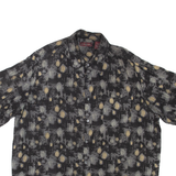 COVINGTON Mens Shirt Black Floral XL