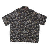 COVINGTON Mens Shirt Black Floral XL