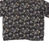 COVINGTON Mens Shirt Black Floral XL
