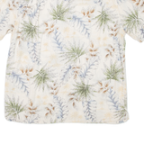 BATIK BAY Mens Hawaiian Shirt Beige Floral L