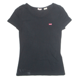 LEVI'S Womens T-Shirt Black XS