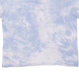 RALPH LAUREN SPORT Womens Tie Dye T-Shirt Purple V-Neck L