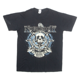 GILDAN Nova Rock Festival 2013 Mens Band T-Shirt Black L