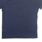 TOMMY HILFIGER Mens T-Shirt Blue V-Neck M