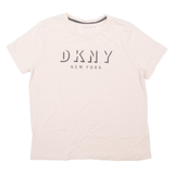 DKNY Womens T-Shirt Pink M