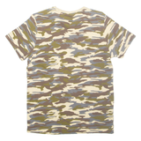 PUMA Camouflage Mens T-Shirt Brown S