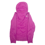 THE NORTH FACE Womens Rain Jacket Purple Hooded S