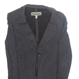 ARMANI JEANS Womens Blazer Jacket Grey Viscose S