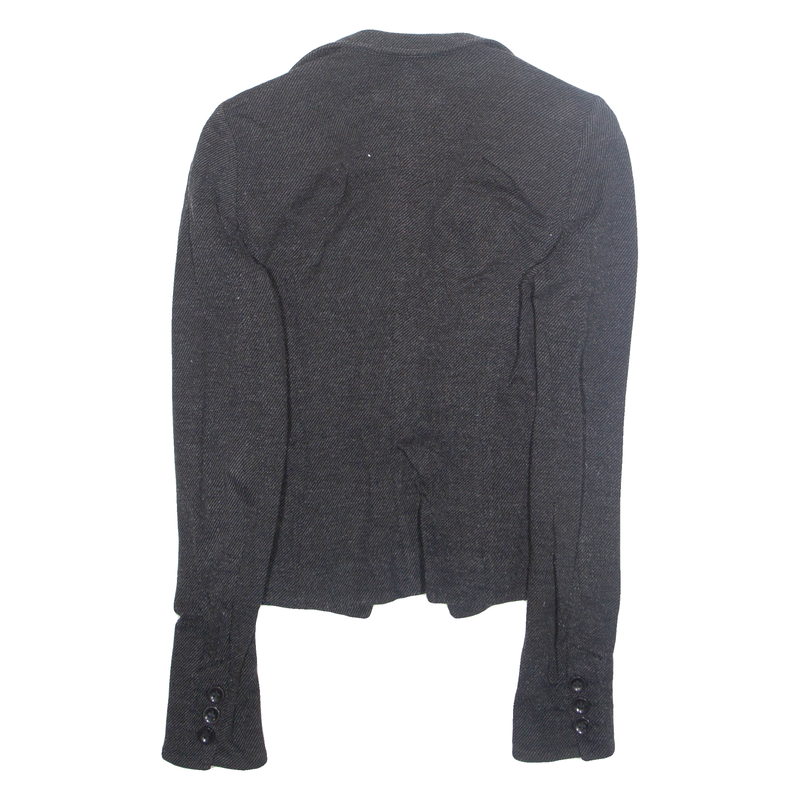 ARMANI JEANS Womens Blazer Jacket Grey Viscose S
