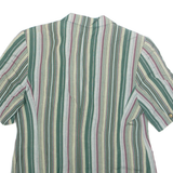 BASLER Womens Blazer Jacket Green Striped L