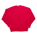 NIKE Mens Windbreaker Jacket Red Nylon 2XL