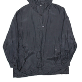 Lightweight Mens Jacket Black Hooded S