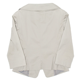 PIU & PIU Womens Blazer Jacket Beige S