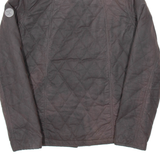 BARBOUR Bartlett Womens Quilted Jacket Brown UK 8