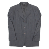 DOLCE & GABBANA Mens Blazer Jacket Grey Wool M