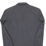 DOLCE & GABBANA Mens Blazer Jacket Grey Wool M