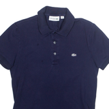 LACOSTE Slim Fit Mens Polo Shirt Blue XS