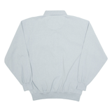 NORTHFIELD SPORTS Mens Polo Shirt Grey Long Sleeve L