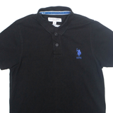 U.S. POLO ASSN Mens Polo Shirt Black S