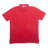 U.S. POLO ASSN Mens Polo Shirt Red XL