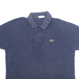 LACOSTE Mens Polo Shirt Blue M