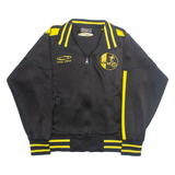 FEEL FREE Mens Varsity Jacket Black XS