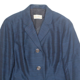 ROSY FOROD Womens Blazer Jacket Blue M