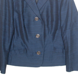 ROSY FOROD Womens Blazer Jacket Blue M