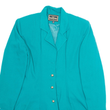 FRANCOIS Womens Overcoat Jacket Blue M