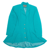 FRANCOIS Womens Overcoat Jacket Blue M