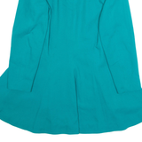 FRANCOIS Womens Overcoat Jacket Blue M