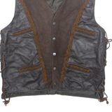 Mens Waistcoat Black M