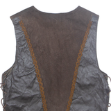 Mens Waistcoat Black M