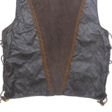 Mens Waistcoat Black M