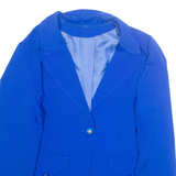 Womens Blazer Jacket Blue L