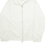 MADELINE Womens Rain Jacket Cream Hooded M