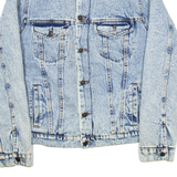 REFINERY REPUBLIC Mens Sherpa Lined Denim Jacket Blue M