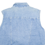KZK Womens Denim Gilet Blue M