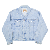 SYDNEY FLETCHER Mens Denim Jacket Blue L