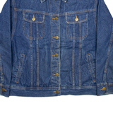 GREAT NORTHWEST Womens Denim Jacket Blue S